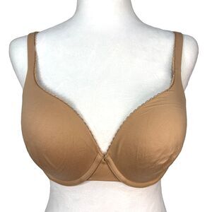 Victoria's Secret Body By Victoria Perfect Shape Smooth Push-Up Bra 36C Beige